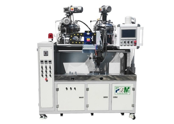 machine de plissage rotatoire d'injection de colle d'unité centrale de station de double de la machine PLM-PU-2 de 380V 50Hz