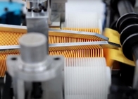 Chaîne de production rotatoire de papier de filtre à air de plissage PLPG-350 filtre à air de 320mm