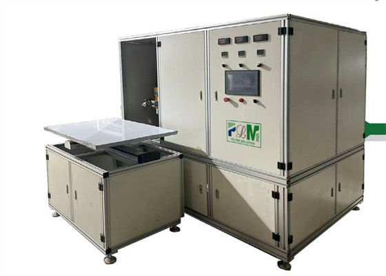 filtre de plissage rotatoire d'unité centrale d'air de panneau de la machine 5-15g/S rendant la machine complètement automatique