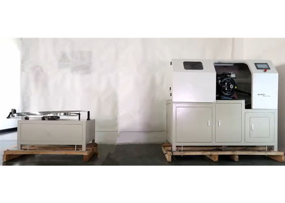 fabrication en spirale centrale automatique de tuyau de 35pcs/Min Filter Cutting Machine Full