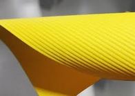 Rotation solidifiée jaune sur la CAHT papier filtre de 0,45 microns