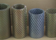 Métal augmenté Diamond Mesh Filter Material pour la fabrication de filtre à air