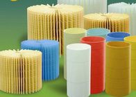 papier solidifié matériel de filtre à essence du filtre 130 g/M2 jaune