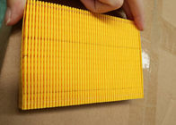 coupe plissée de papier de filtre à huile d'OEM d'épaisseur de 0.88mm selon la taille de filtre